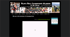 Desktop Screenshot of blackbelt-leadershipacademy.com
